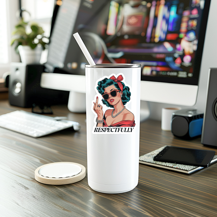 Respectfully Sticker