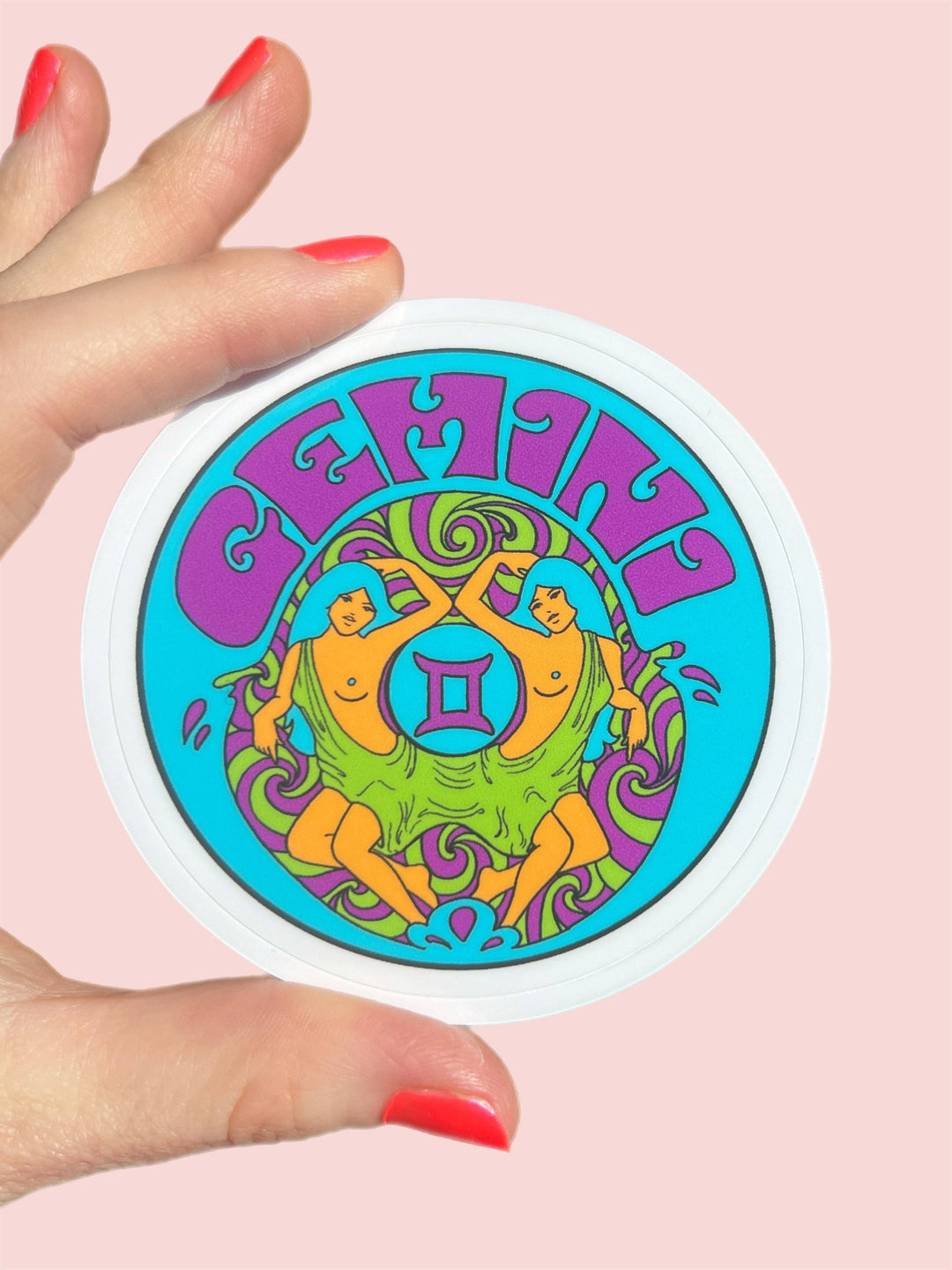 Gemini Zodiac Sticker