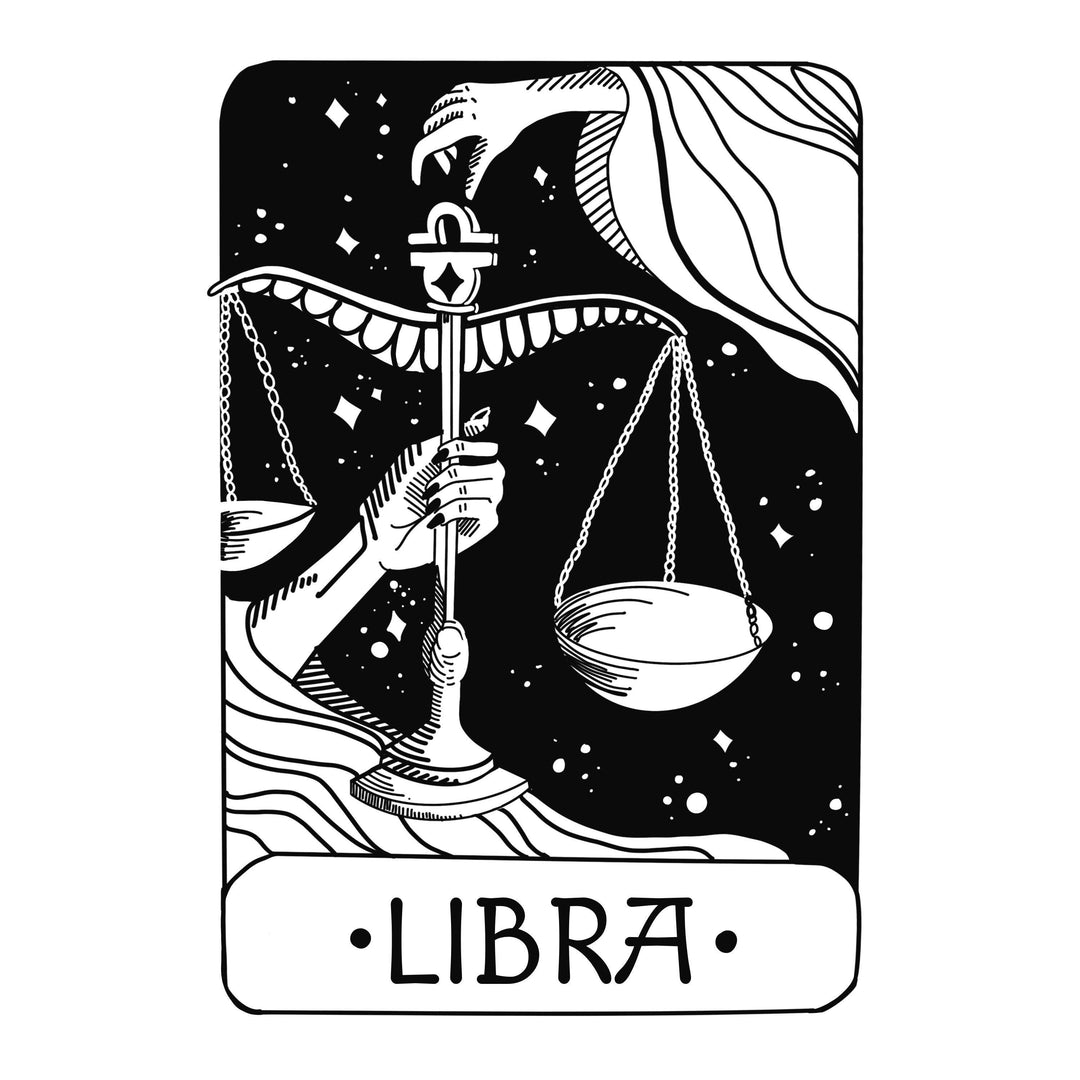 Zodiac Libra Sticker