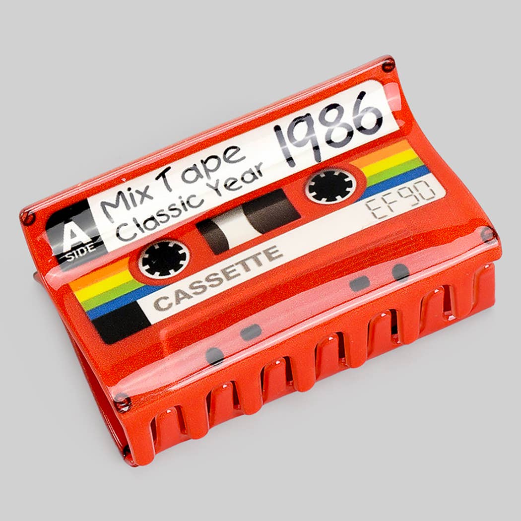 VINTAGE CLASSIC MIXTAPE HAIR CLIP