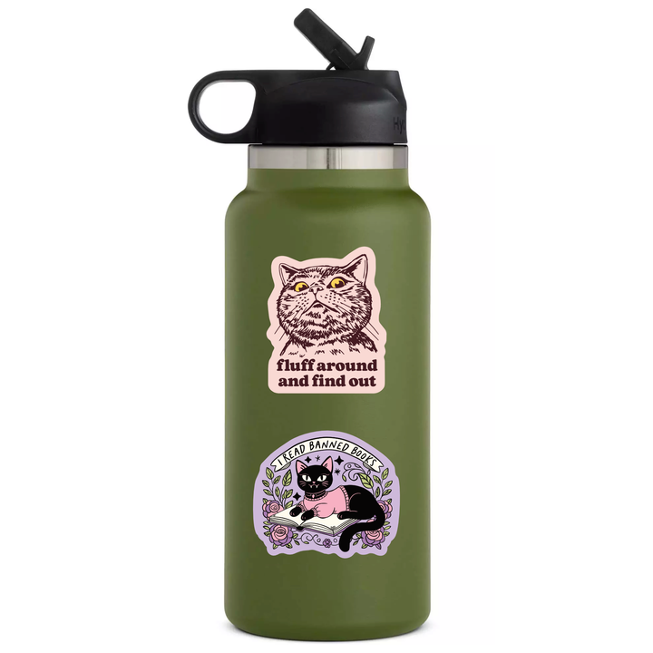 Kitty Cat Swear Sticker