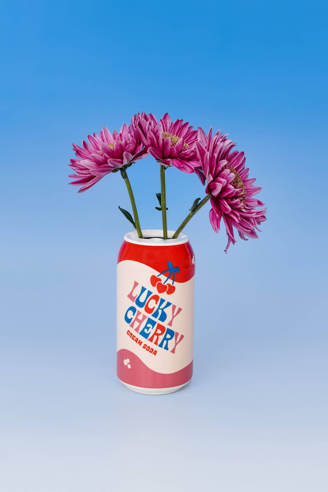 Ceramic Vase, Lucky Cherry Cream Soda