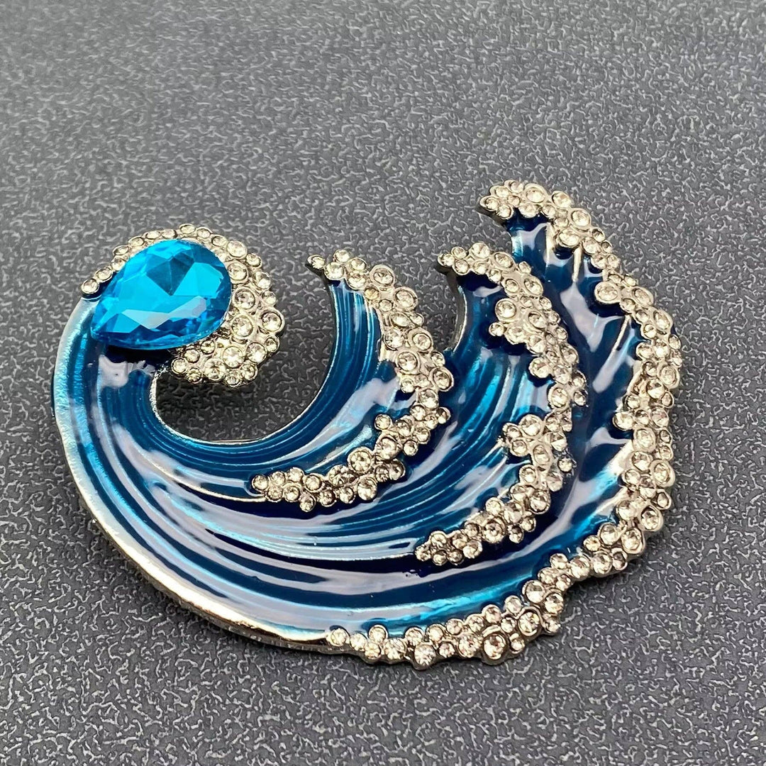 Wave Brooch