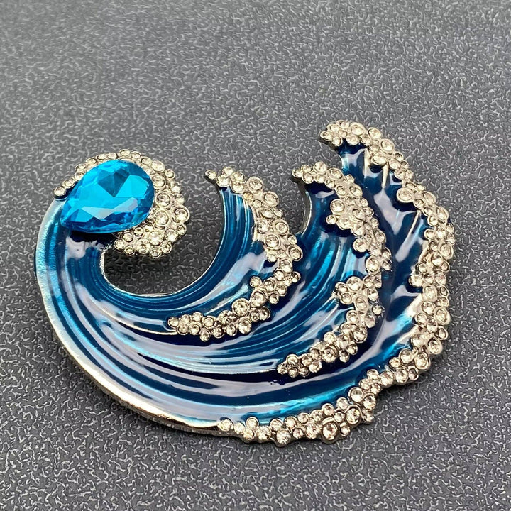 Wave Brooch