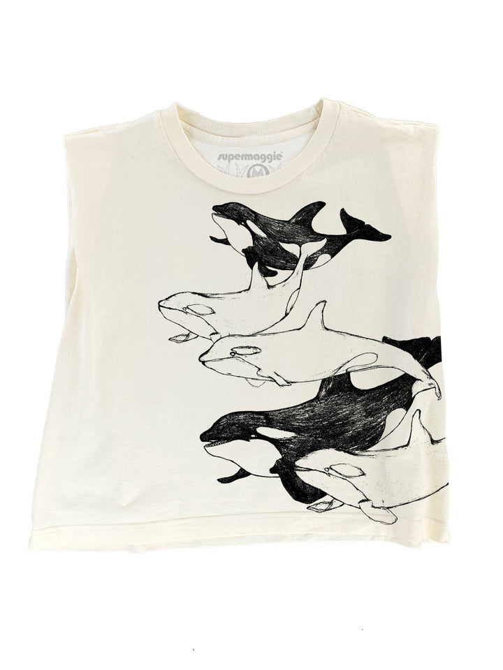 Orcas Maisie Heavyweight Muscle Tee