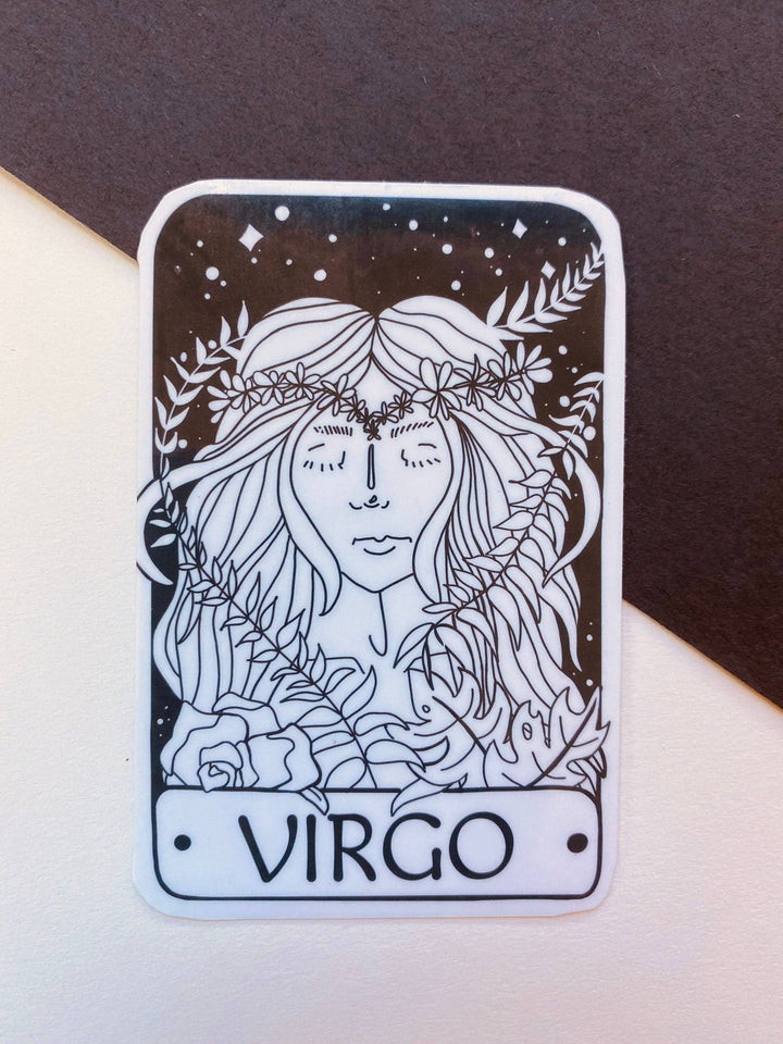 Zodiac Virgo Sticker