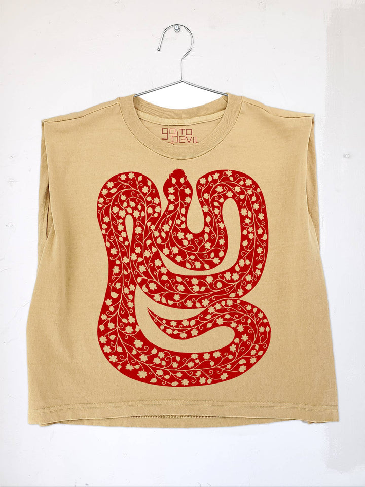 Snake Women's Heavyweight Muscle Tee