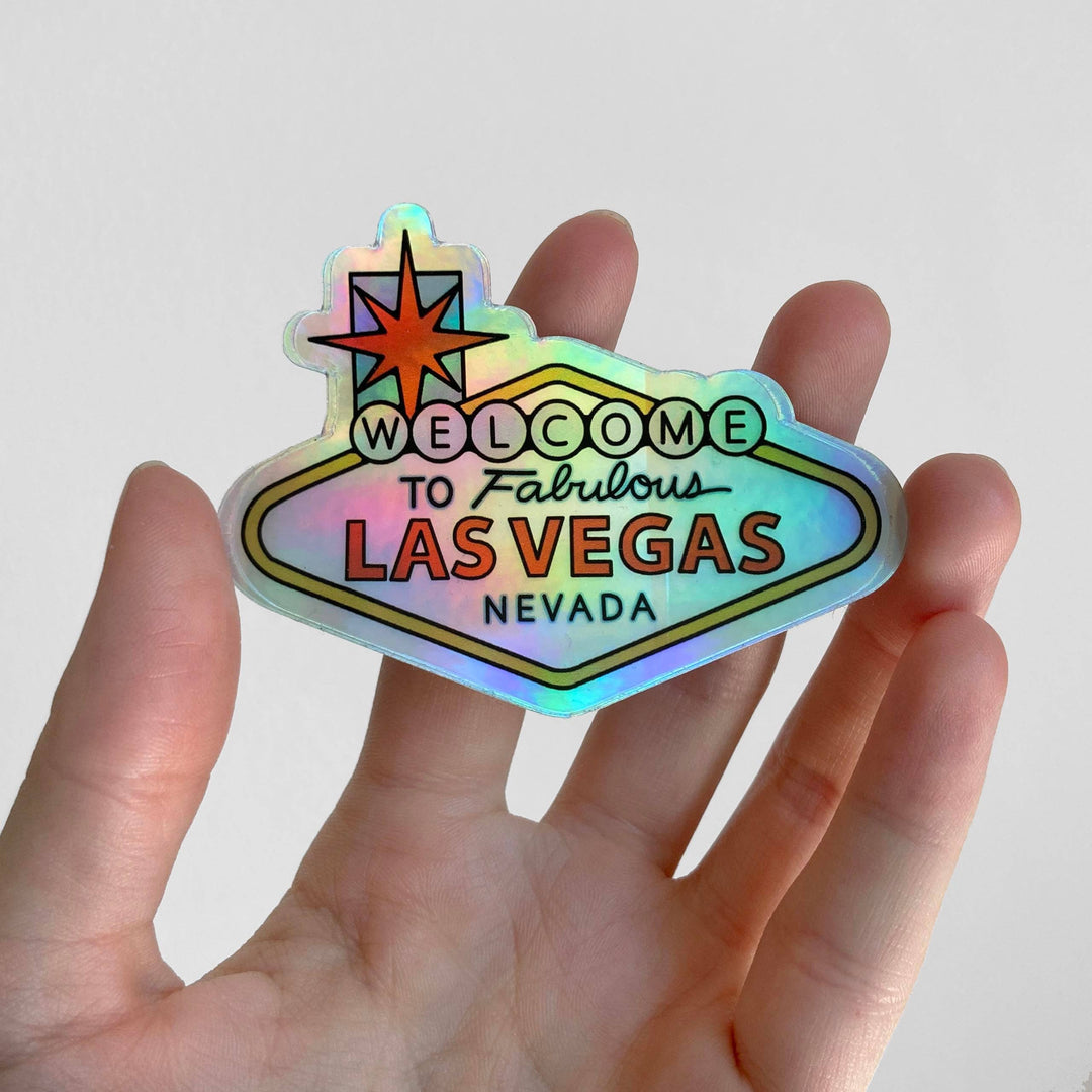 Welcome To Las Vegas Sign Sticker