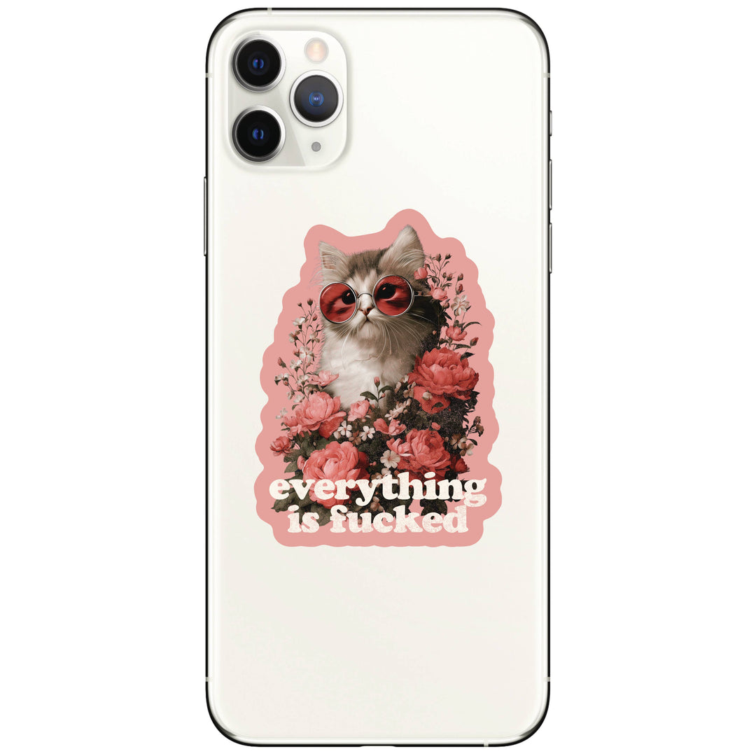 Swear Kitty Sticker
