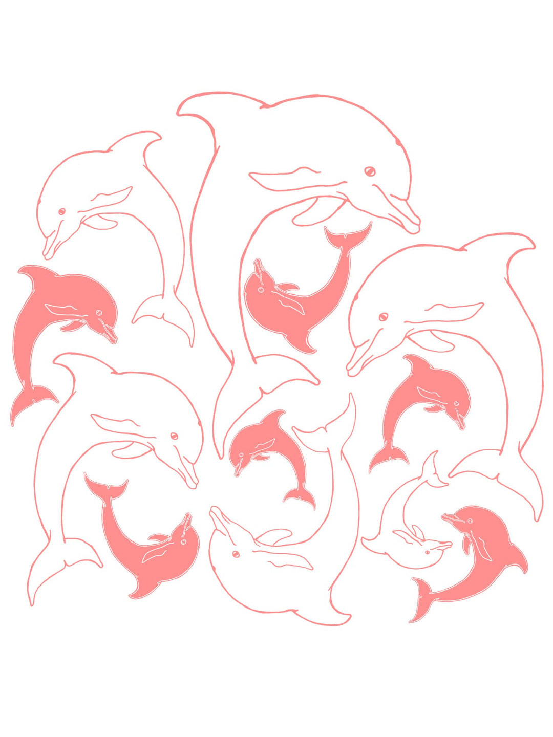 Dolphins Maisie Heavyweight Muscle Tee
