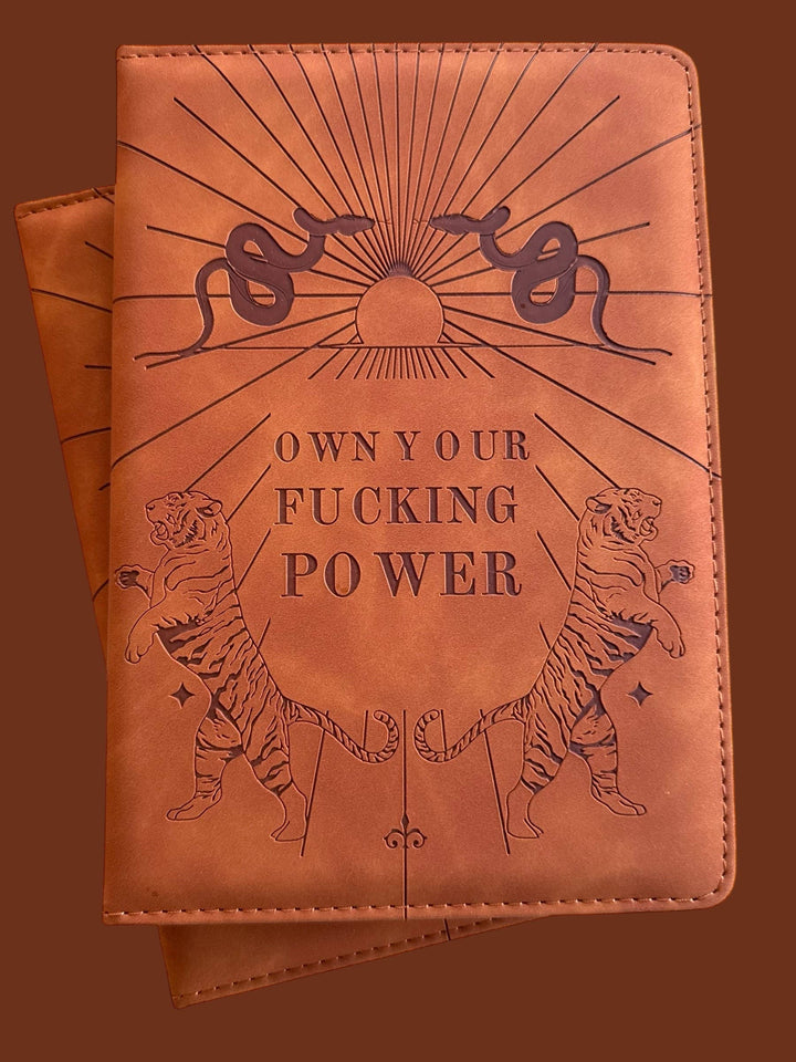 Own Your Fucking Power Vegan Journal