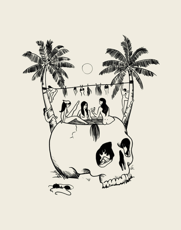 The Freaky Tiki Art Print
