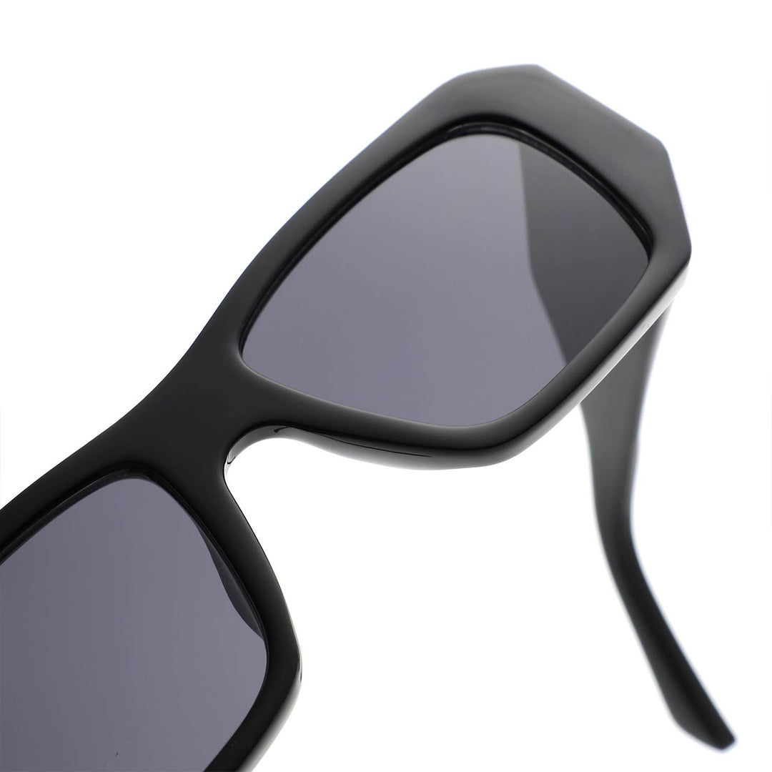 Oversized Angular Rectangle Sunglasses