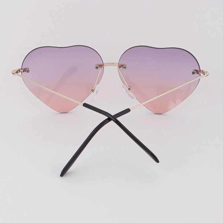 Gradient Heart Sunglasses