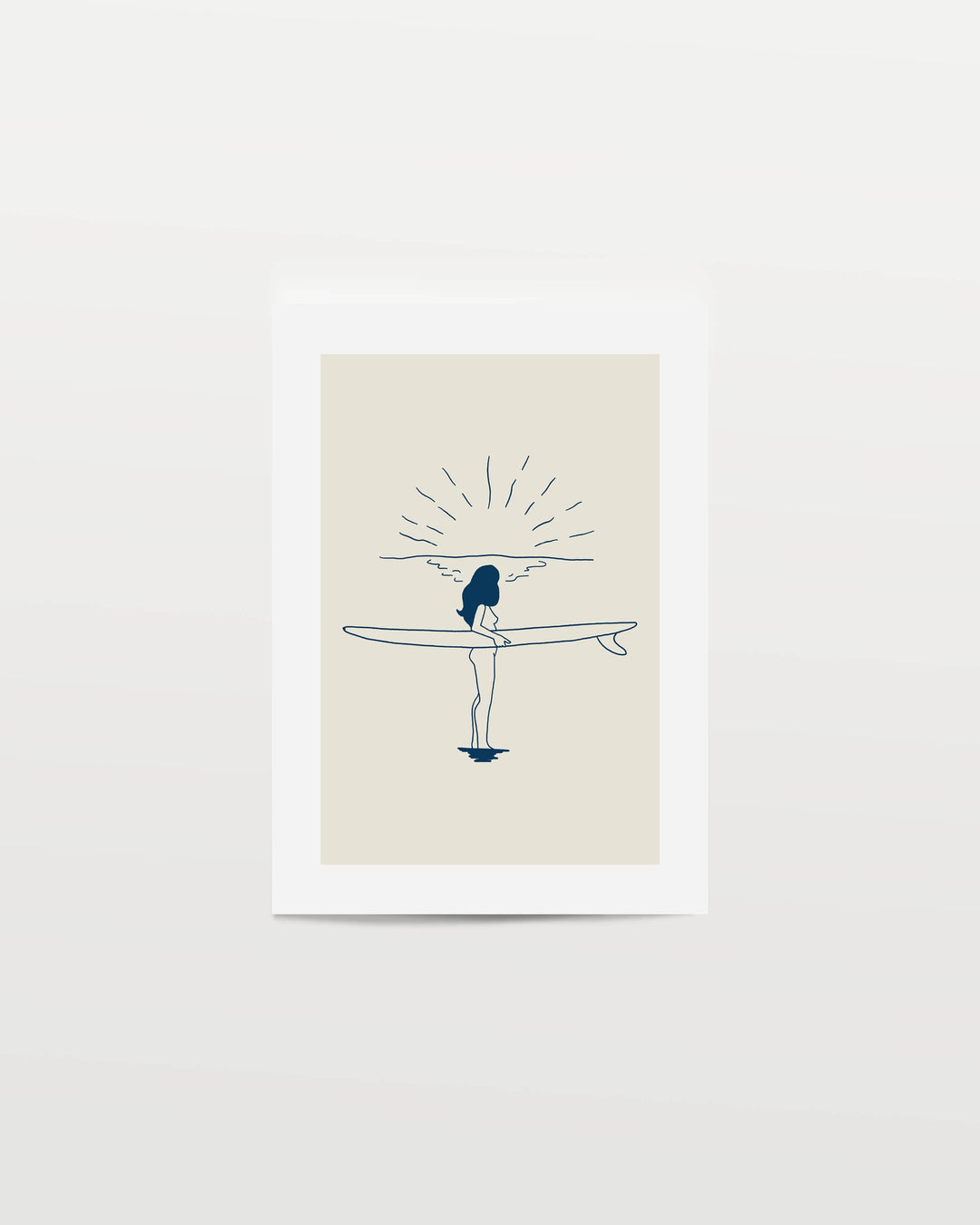 Surf and Sun Art Print