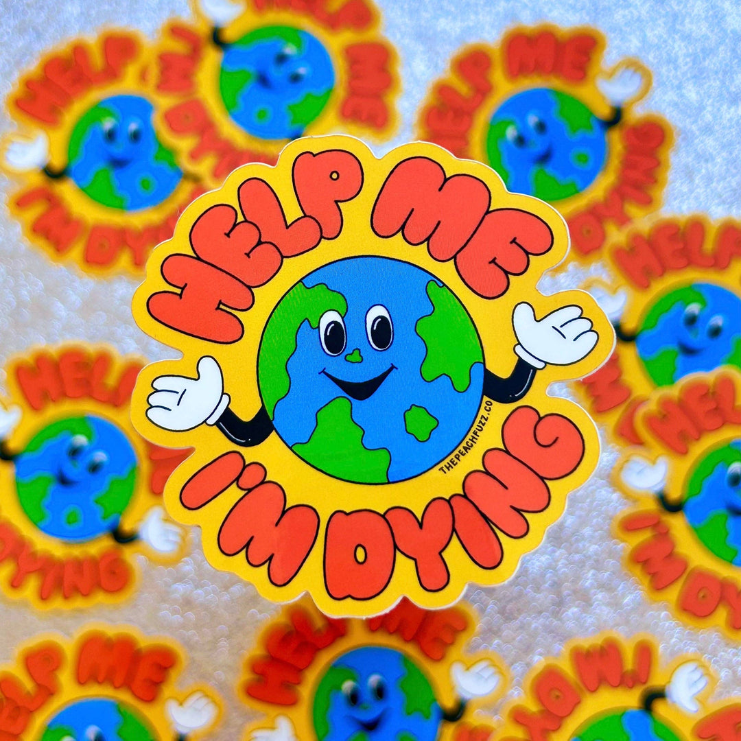 Help Me, I’m Dying Sticker