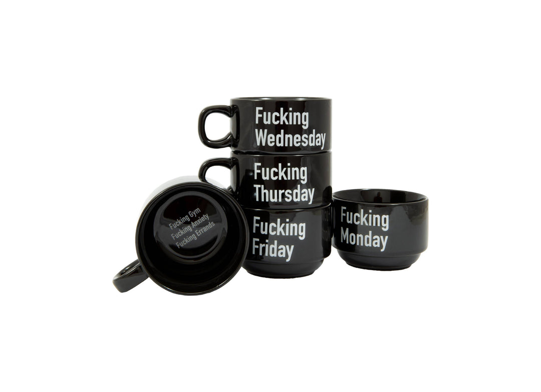 "Fucking Week" Mug Set