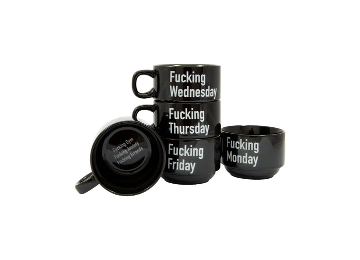 "Fucking Week" Mug Set