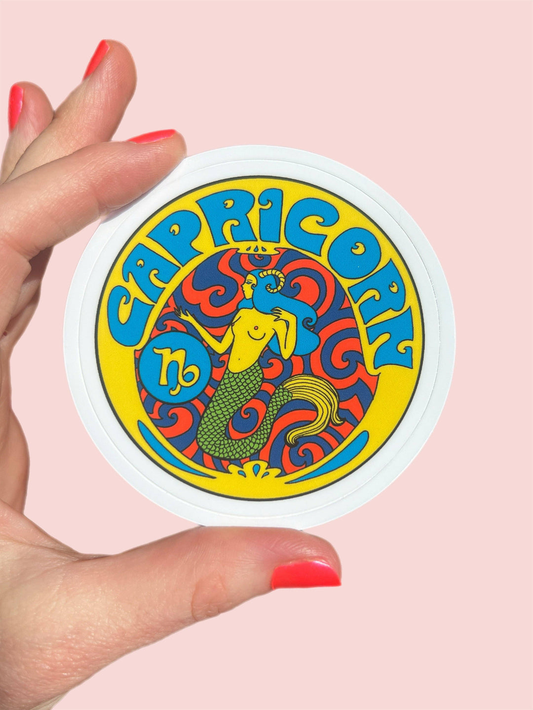 Capricorn Zodiac Sticker
