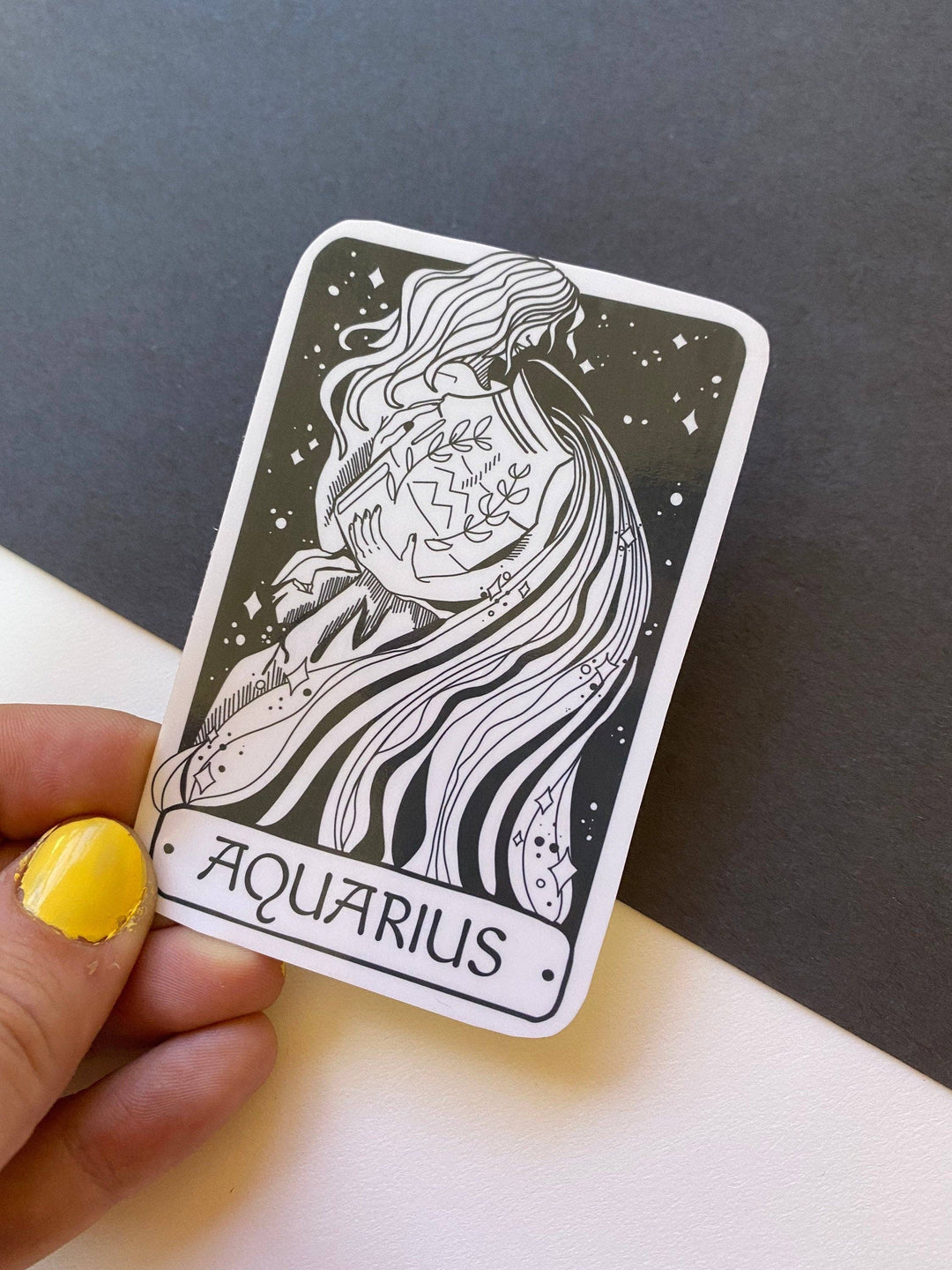 Zodiac Aquarius Sticker