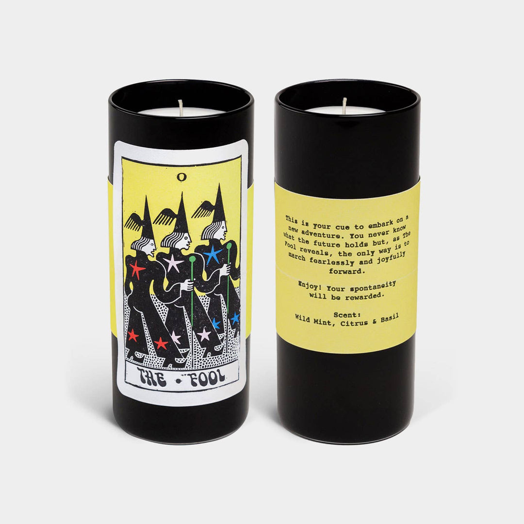 Tarot The Fool Candle - Mint & Citrus