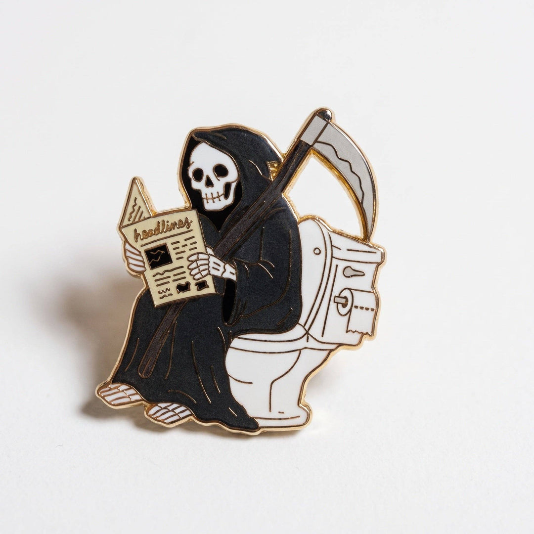 Toilet Reaper Pin