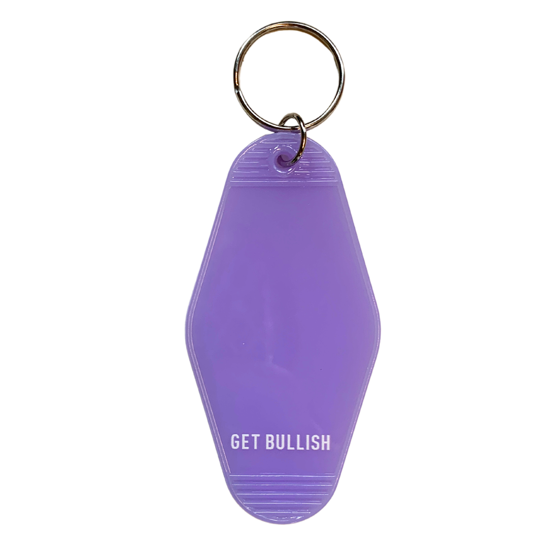 Romance Novels Cats & Coffee Motel Keychain