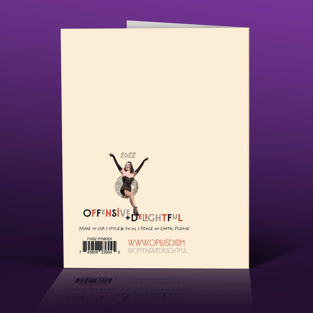 WORLD OF IDIOTS friendship greeting card