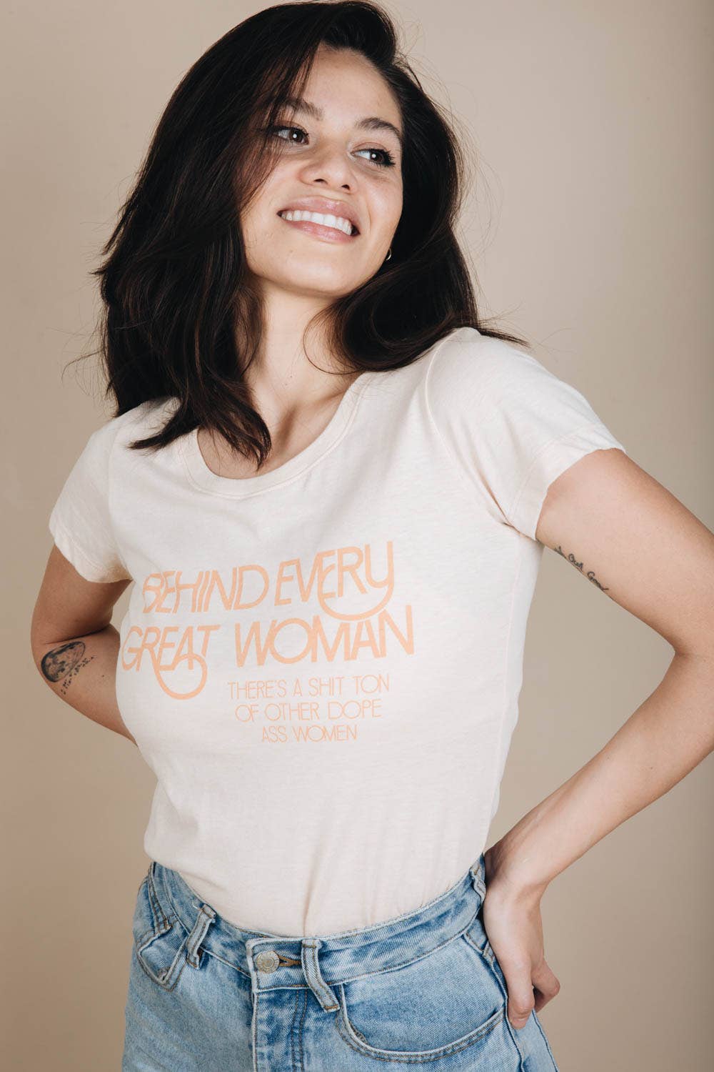 The Bee and The Fox Shirts: Behind Every Great Woman