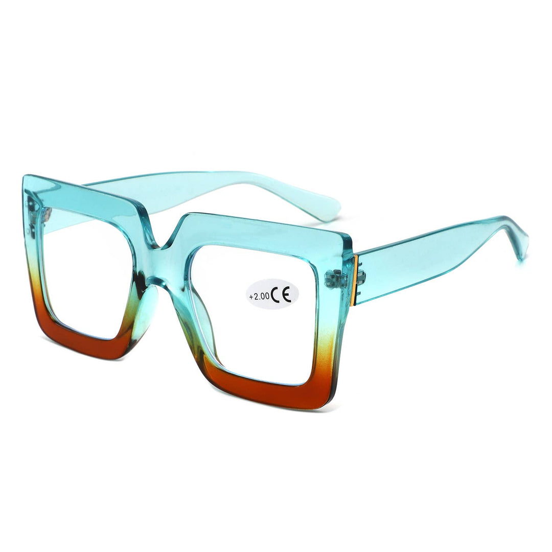 Oversized Chunky Square Reading Glasses