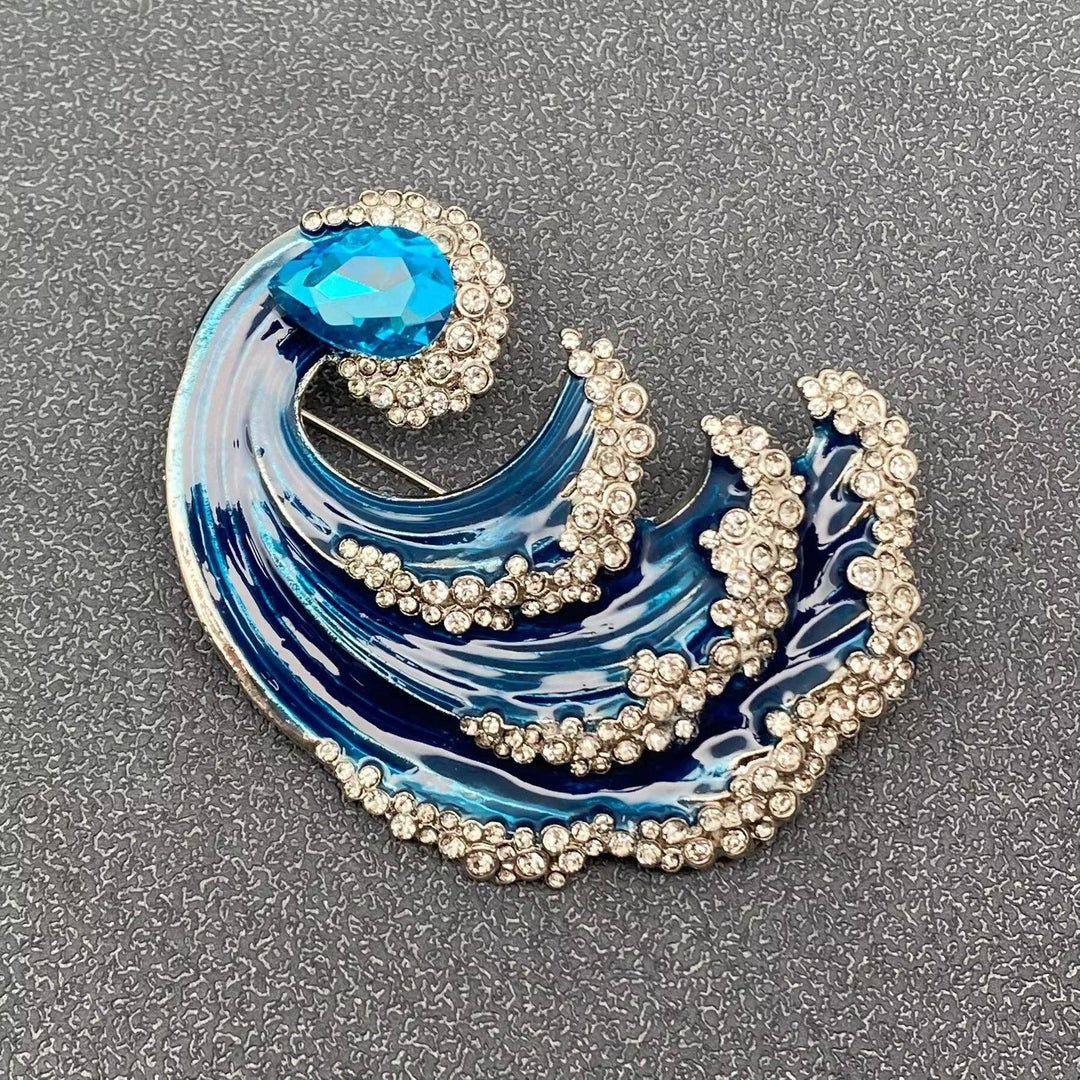 Wave Brooch