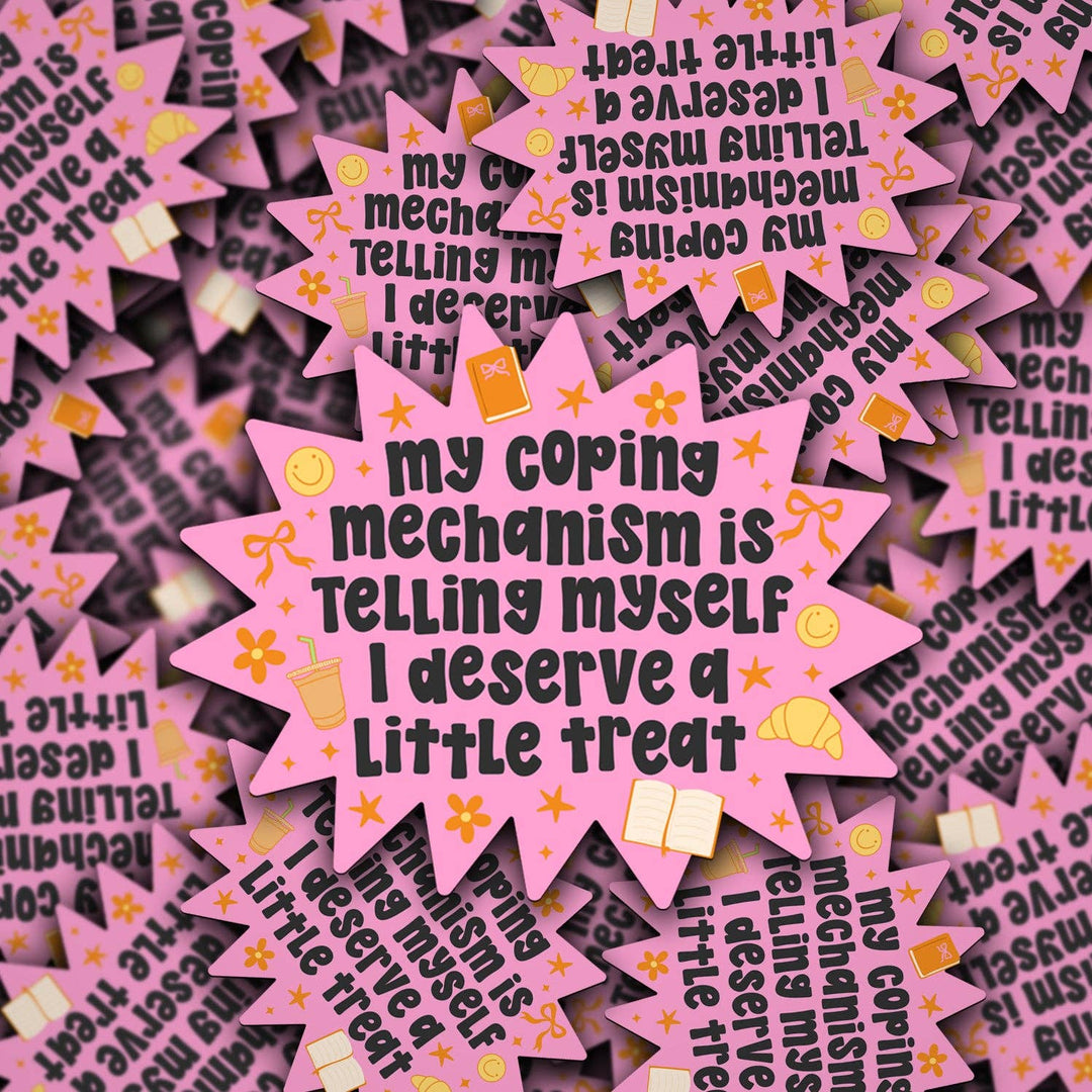 My Coping Mechanism Sticker