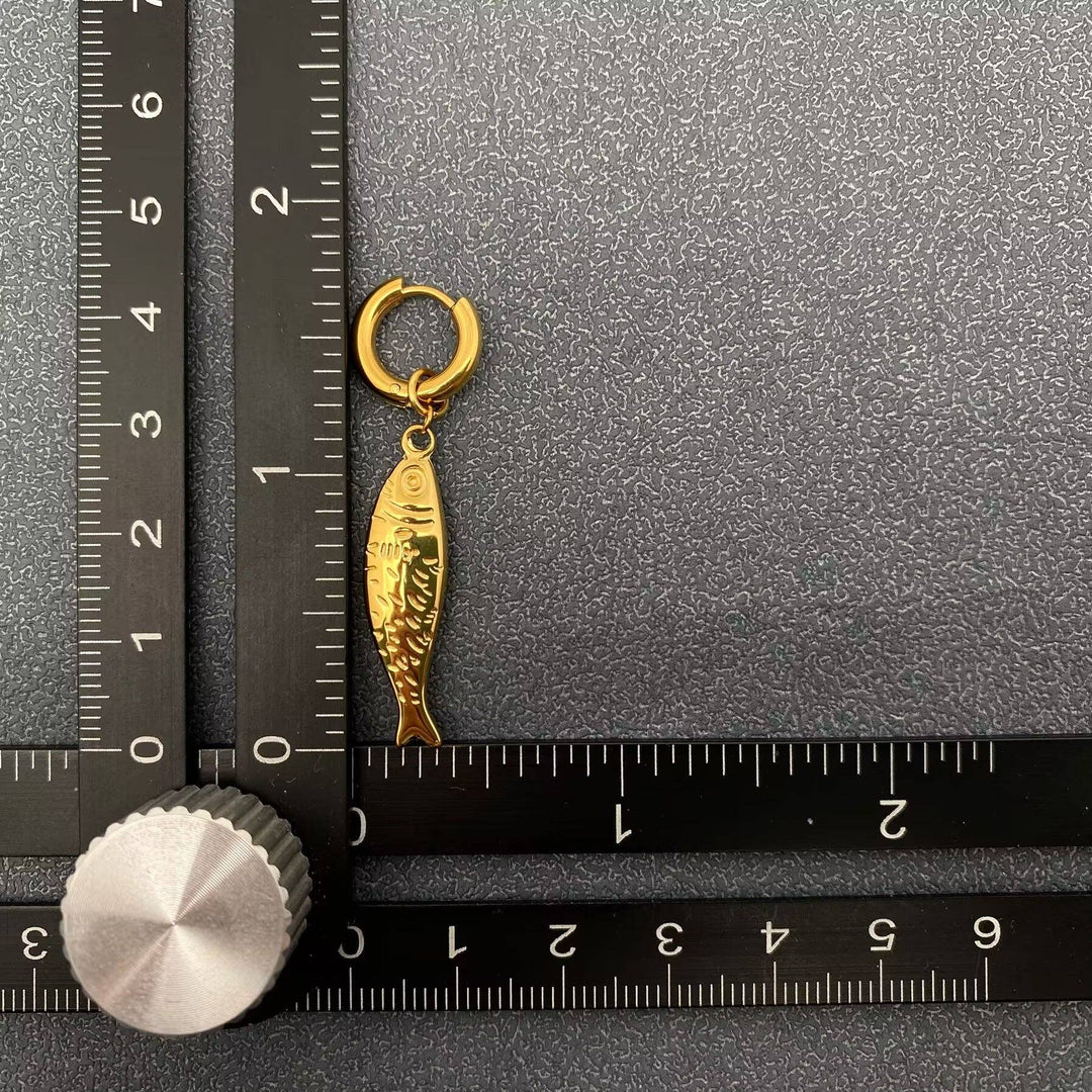 Fish Charm Earrings