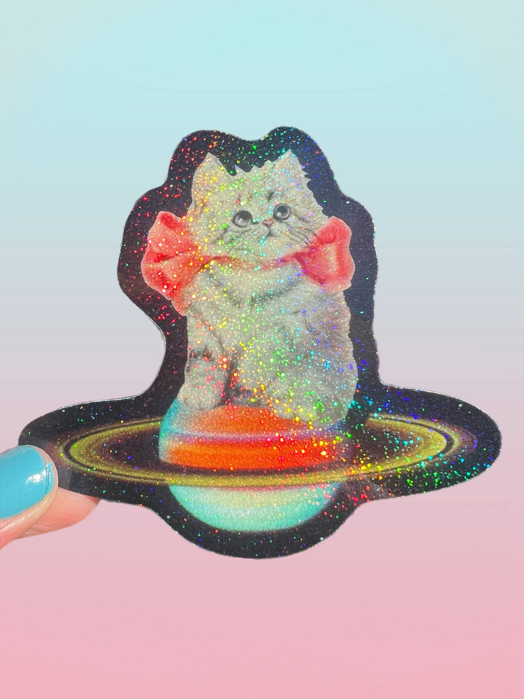 Planetary Kitten Sticker