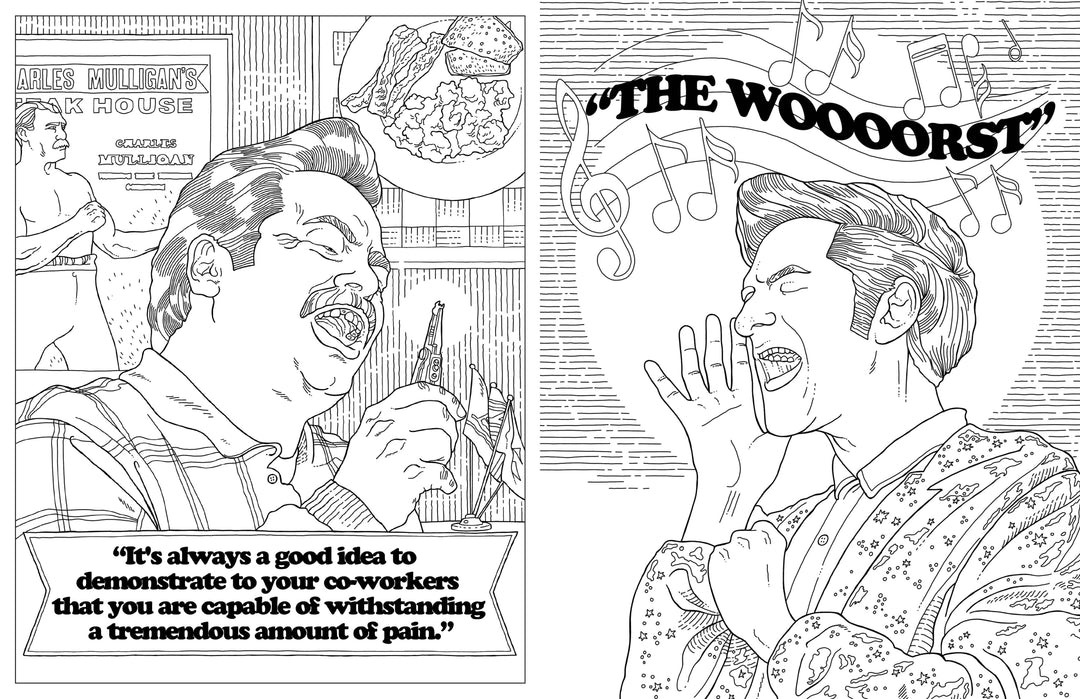 Parks and Recreation: The Official Coloring Book