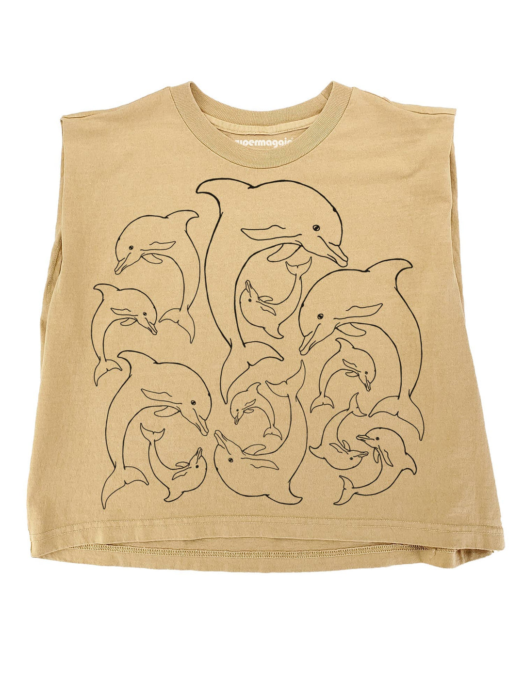 Dolphins Maisie Heavyweight Muscle Tee