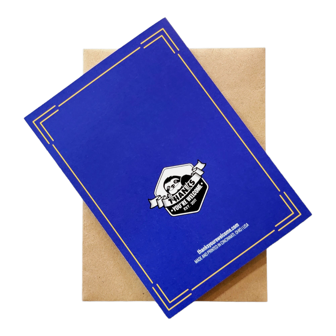 Happy Hanukkah - light that shit up Greeting Card