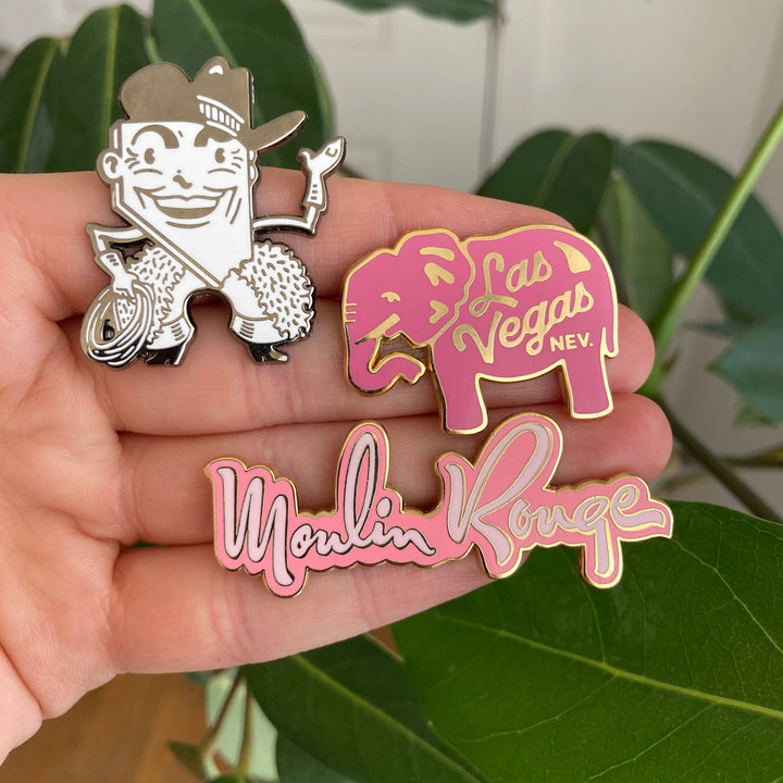 Pink Elephant Pin