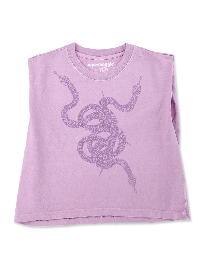 Tangle Snakes Maisie Heavyweight Muscle Tee