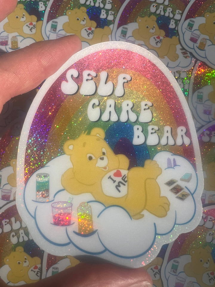 Self Care Bear Sticker
