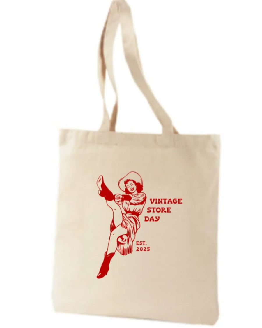 Vintage Store Day Tote