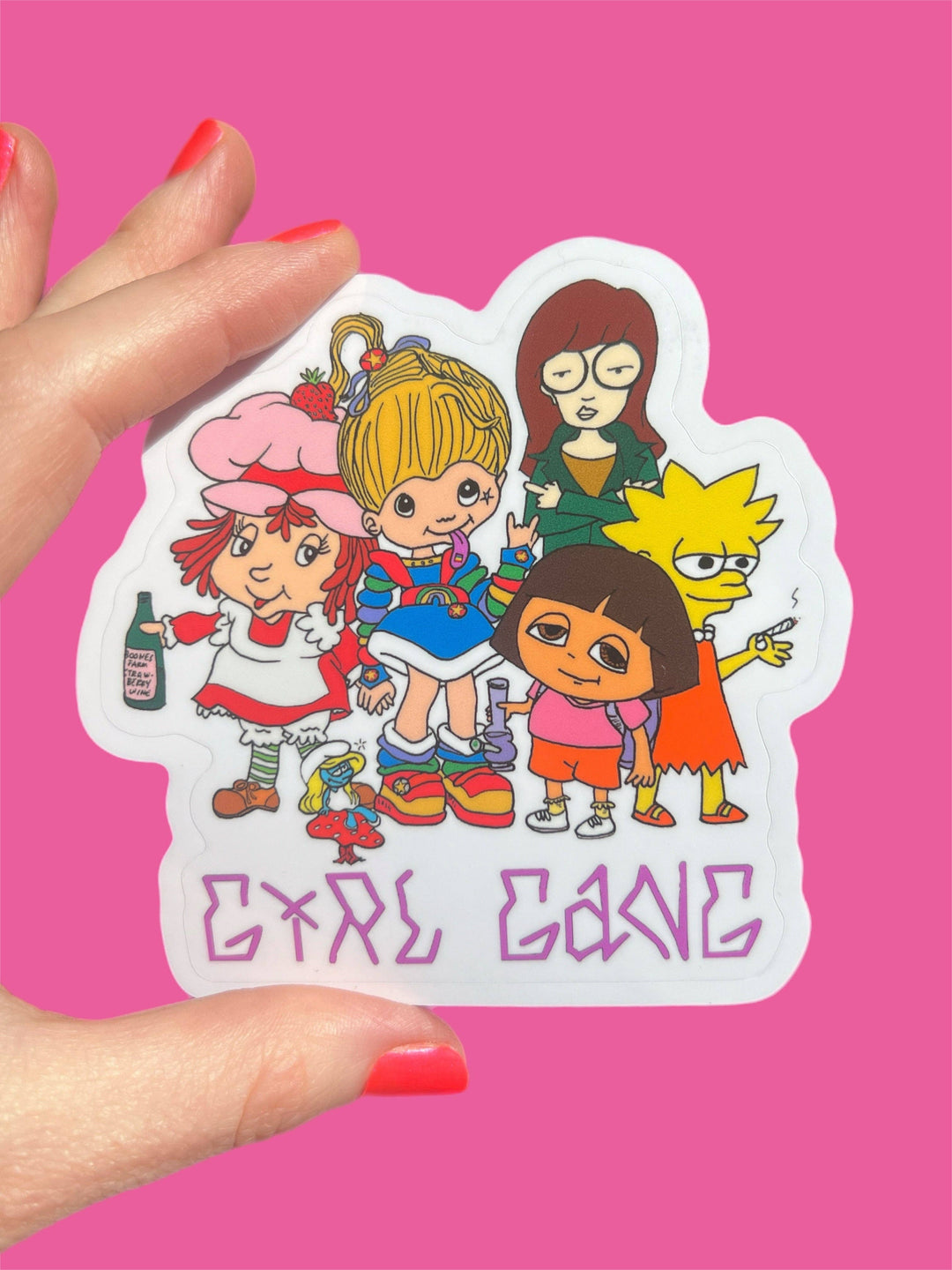 Girl Gang Sticker