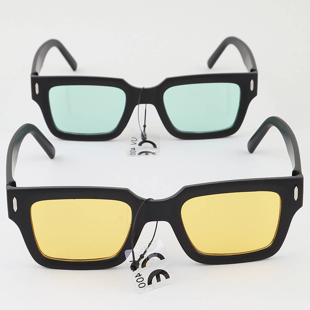 Classic Tinted Box Sunglasses