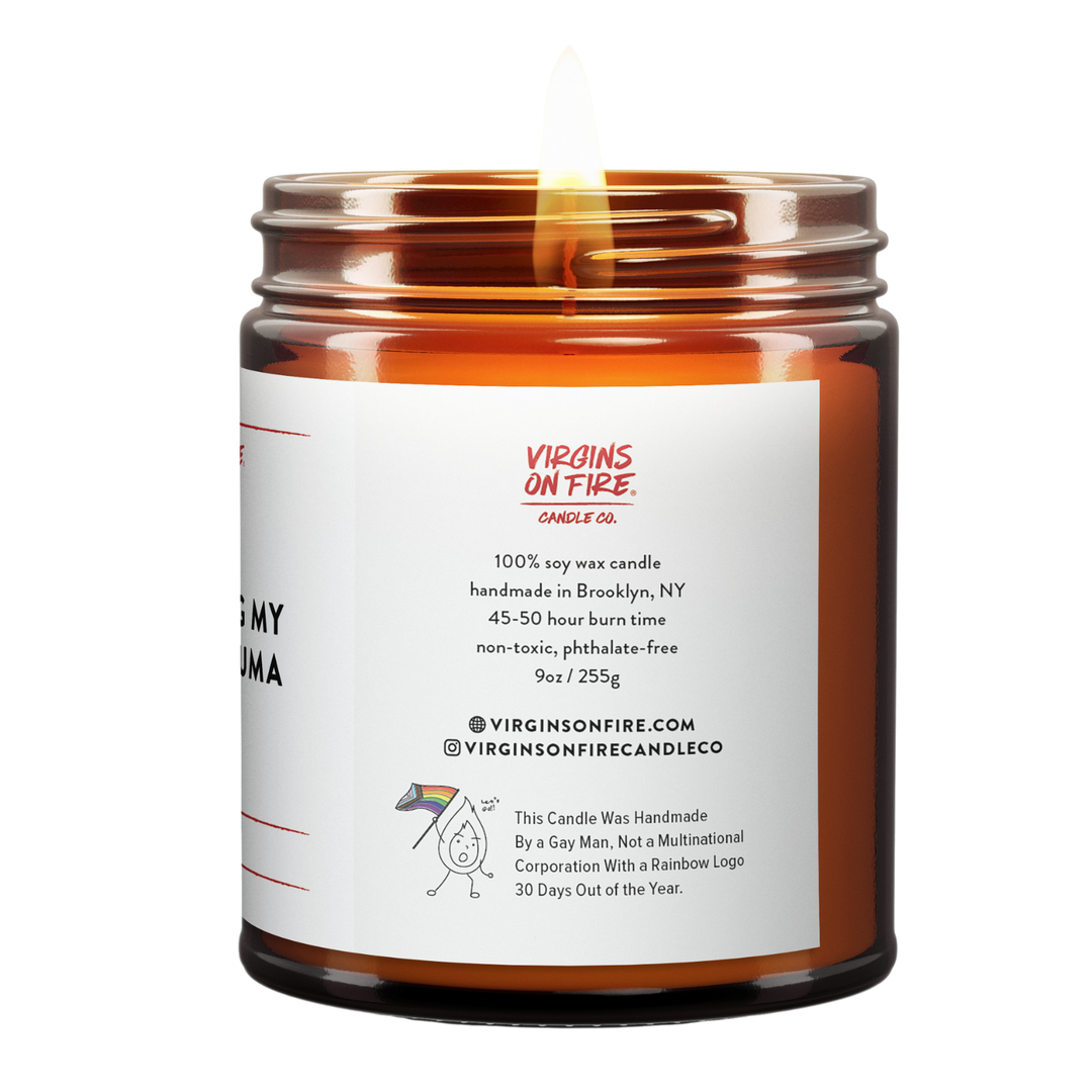 NAVIGATING MY QUEER TRAUMA (Rose & Oud) LGBTQ Soy Candle