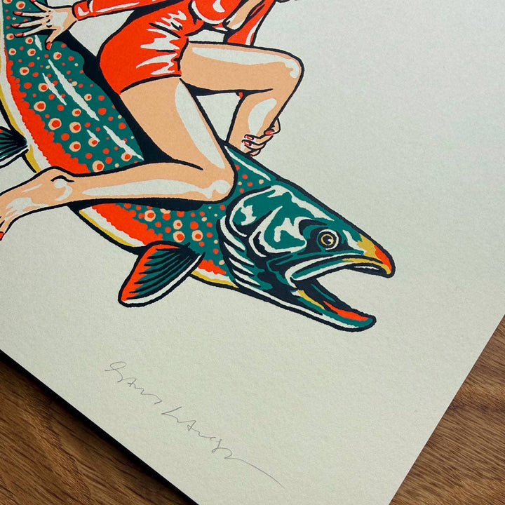 Dolly Parton on a Dolly Varden Print