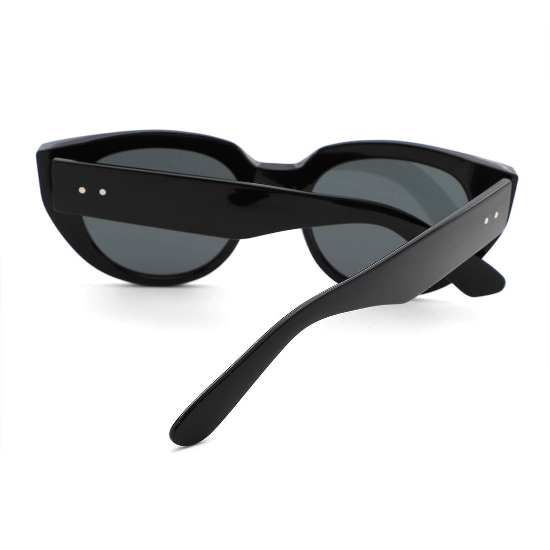 Vintage Oversized Cat-Eye Sunglasses