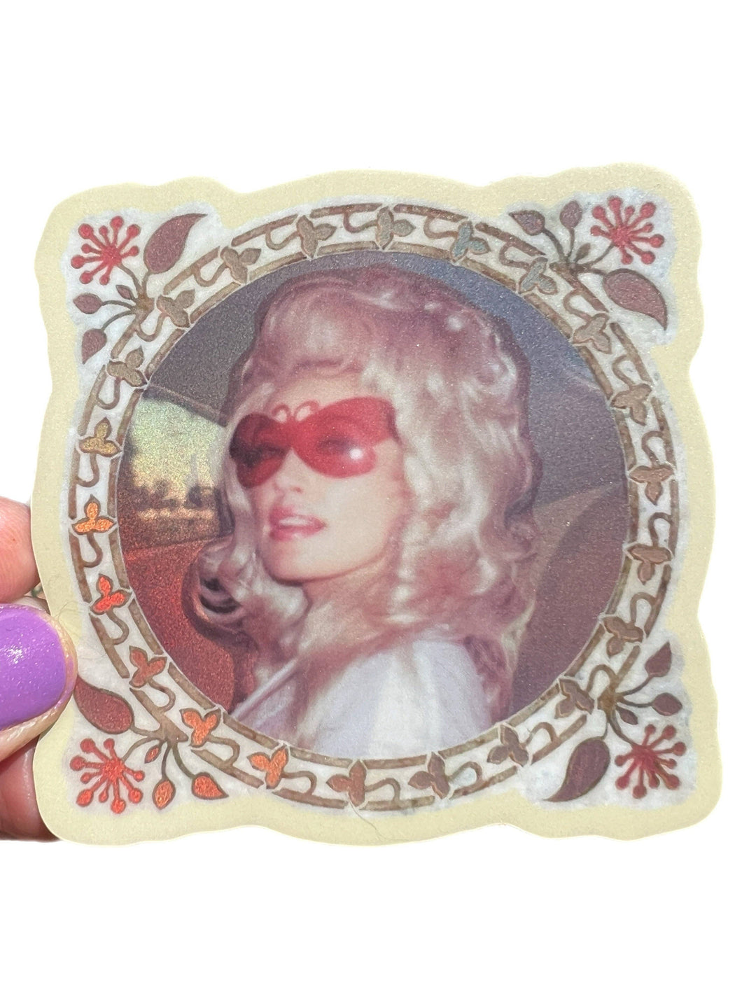 Dolly Butterfly Shades Sticker