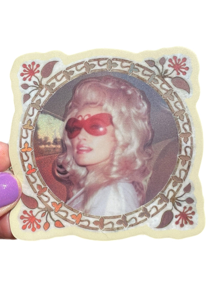 Dolly Butterfly Shades Sticker