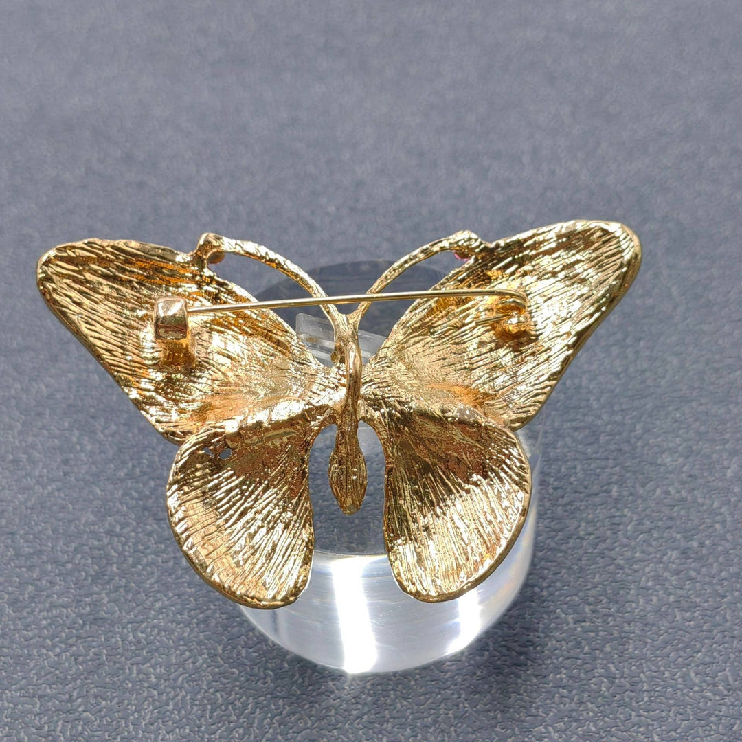 Enamel Butterfly Brooch