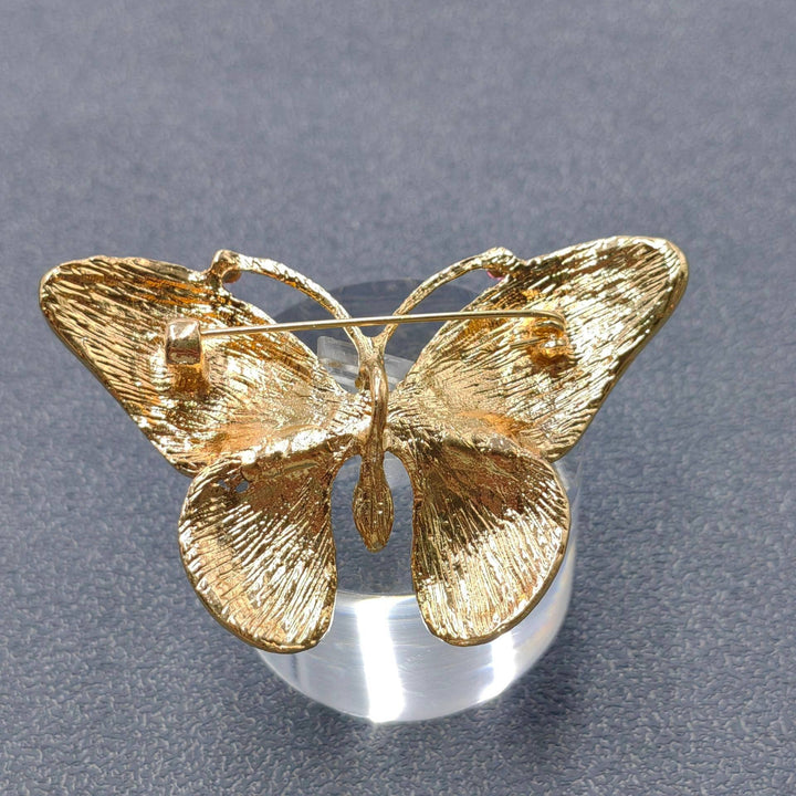 Enamel Butterfly Brooch